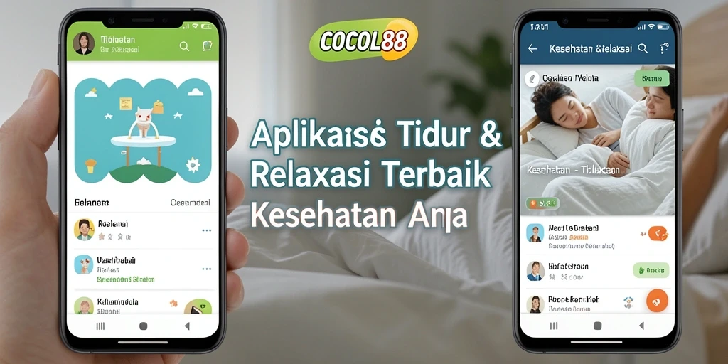 Antarmuka COCOL88 yang menenangkan dan sederhana untuk tidur lebih baik.