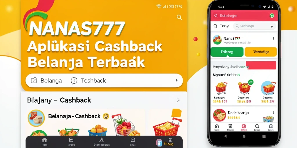 Tampilan antarmuka NANAS777 dengan fitur cashback yang menarik.